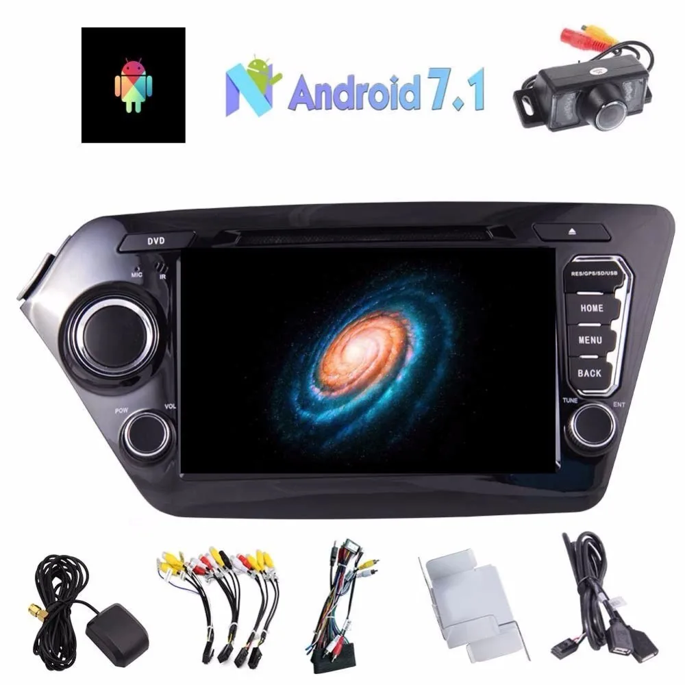 

EinCar 8 " Android 7.1 2Din Touch Screen In Dash Car Stereo for KIA K2(2011-2012) Car Autoradio MP3/MP4 DVD player WiFi+Camera