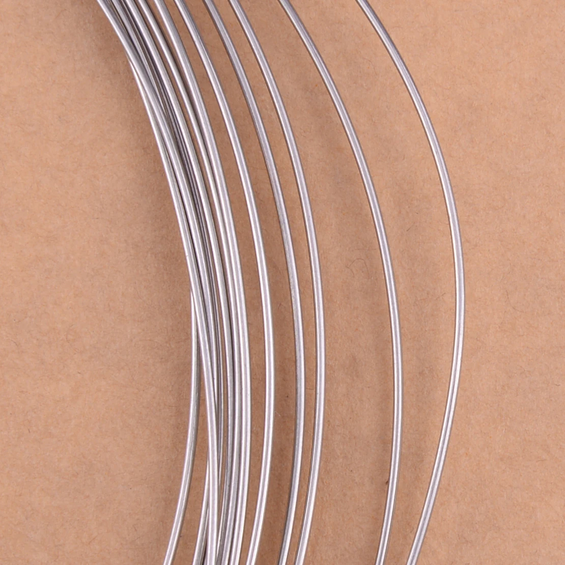 5M 1mm Silver 304 Stainless Steel Single Hard Wire Hanging Fastening Craft