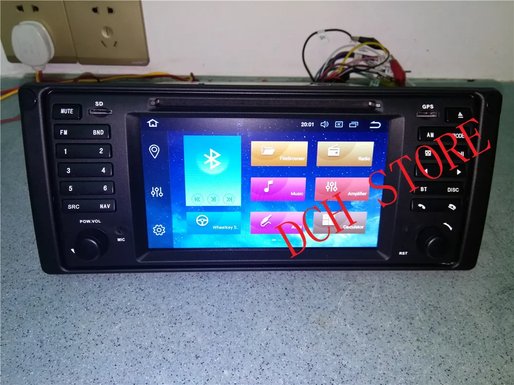 Excellent Android 9.0 8 CORE octa core eight android Car dvd player gps navigation radio For BMW E39 X5 E53 RAM stereo headunits carplay 12