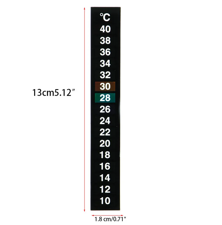 1 шт. цифровой термометр для аквариума с термометром и двойной шкалой