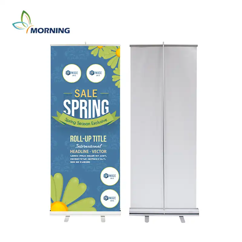 2019 Hot Sell Custom 85 200 Aluminum Roll Up Banner Stand Roll Up