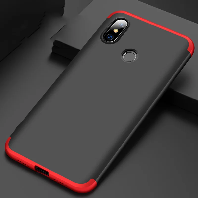3-in-1 full Protective Case For Xiaomi Mi 8 Case Full Body case Back Cover For Xiaomi mi8 SE Xiaomi 8 Lite Hard Phone Case Glass