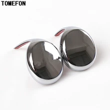 Tomefon для T0y0ta RAV4 2014 2015 2016 Шестерни голову блесток отделка последним ABS хром матовый Рычаги передач для автомобиля блесток Обложка 1 шт