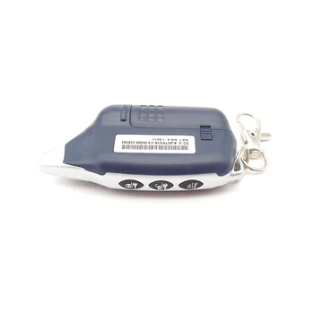 

Russian version C9 Key Fob keychain for 2-way starline C9 lcd Remote Control two way car alarm system