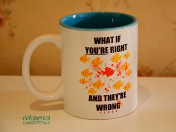 

Fargo tv show series what if you are right and they are wrong fish mug cup