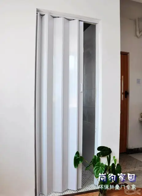 Bagno porta scorrevole porta a soffietto in pvc porta scorrevole ... Pareti divisorie in pvc