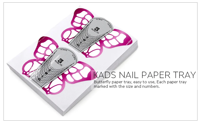 Новое поступление 100 шт/Roll форма для ногтей Профессиональный Nail насадки для инструментов Nail Art Руководство Форма для акрилового UV Gel Nail Art инструменты
