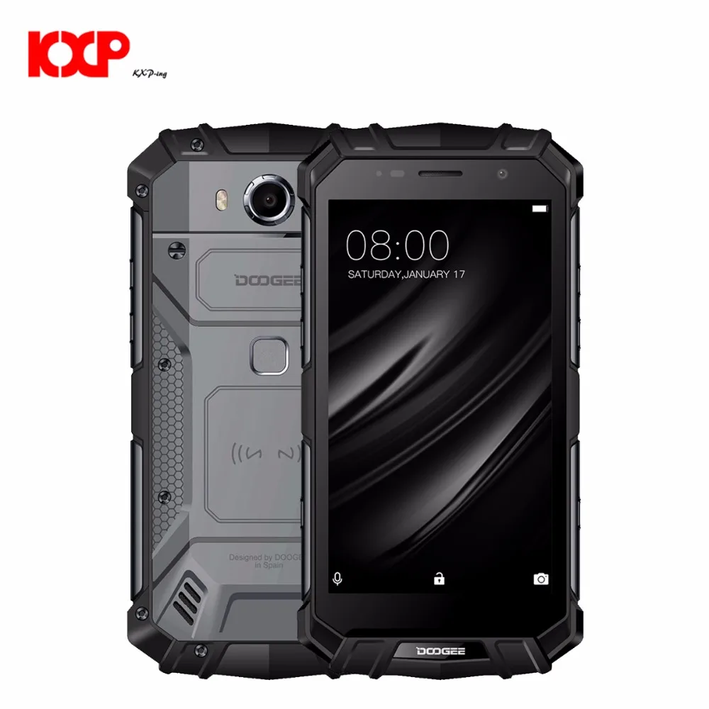 DOOGEE S60 Lite водонепроницаемый IP68 Восьмиядерный mtk6750t 4G B 32 ГБ 5580 мАч 16.0MP 5 2 дюймов LTE