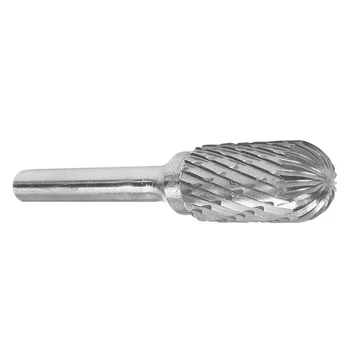 

SHGO HOT-12mmx25mm Double Cut Cylindrical Alloy Bur Rotary File Bit