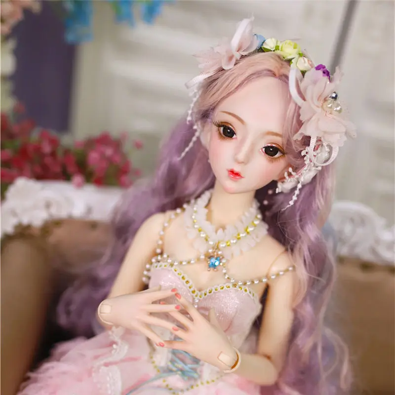 Dream Fairy 1/3 BJD кукла, шарнирное тело 62 см, модная Кукла принцессы с костюмом, обувью и подарочной коробкой, комбинированный набор, игрушка в подарок, SD кукла