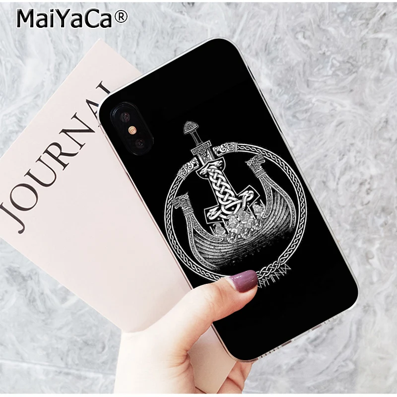 MaiYaCa vikings Ragnar Vikings Season 3 Hot Selling Fashion Cell Case for iPhone 5 5S 6S 6plus 7 7plus 8 8Plus X Xs MAX XR - Цвет: A12