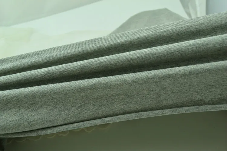 50*170 см эластичная хлопчатобумажная трикотажная ткань для DIY лайкровая хлопковая футболка леггинсы для изготовления одежды хлопчатобумажная ткань на полметра