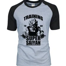 Футболка для взрослых Аниме Dragon Ball Super Saiyan, новинка года, летняя футболка из хлопка, высокое качество, реглан, Мужская футболка, повседневные футболки, S-2XL