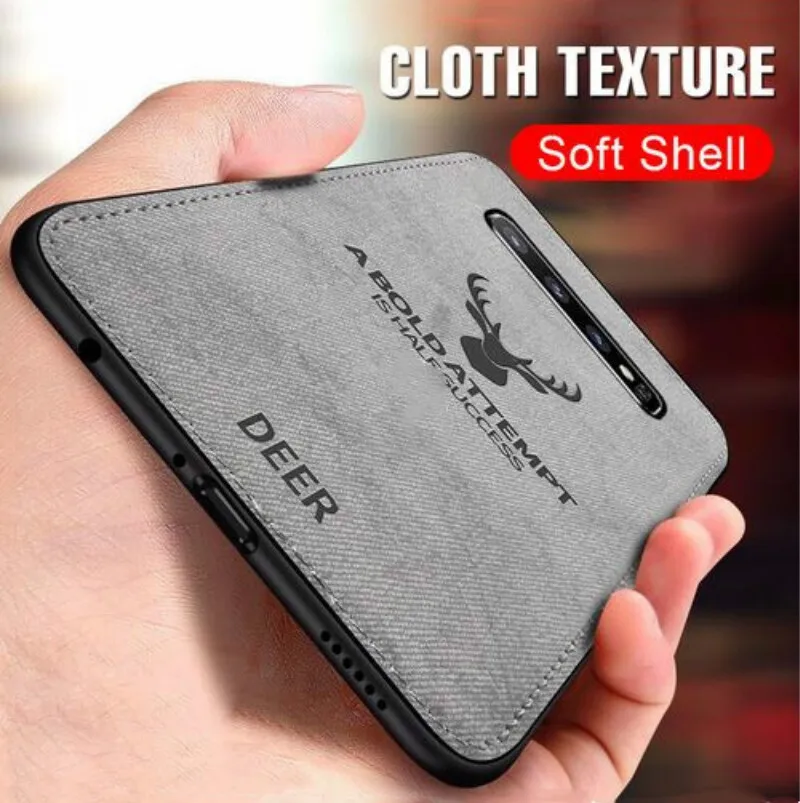 

Soft TPU Fabric Cloth Case For Samsung A30 A50 A10 A20 A40 A60 A70 A80 A90 Cover For Galaxy S10e S10 A6 A8 Plus A9 A7 2018 Capas