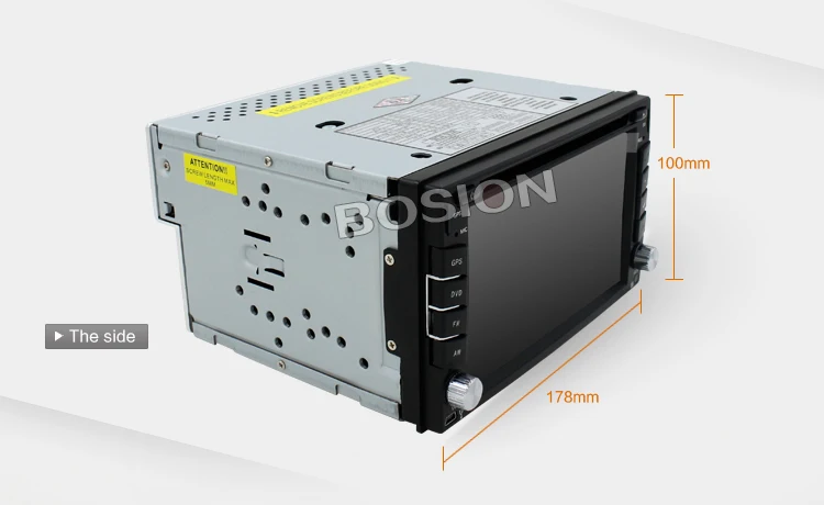 Clearance Free shipping car stereo systems Double din dvd player for car gps navigation In dash Car PC Stereo Head Unit video+Free Map Cad 1