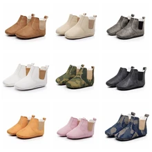 Kacakid 2017 Infant Toddler Newborn Baby Girl Boy First Walkers Crib Children Prewalkers Soft Bottom Anti-Slip Ankle Boots