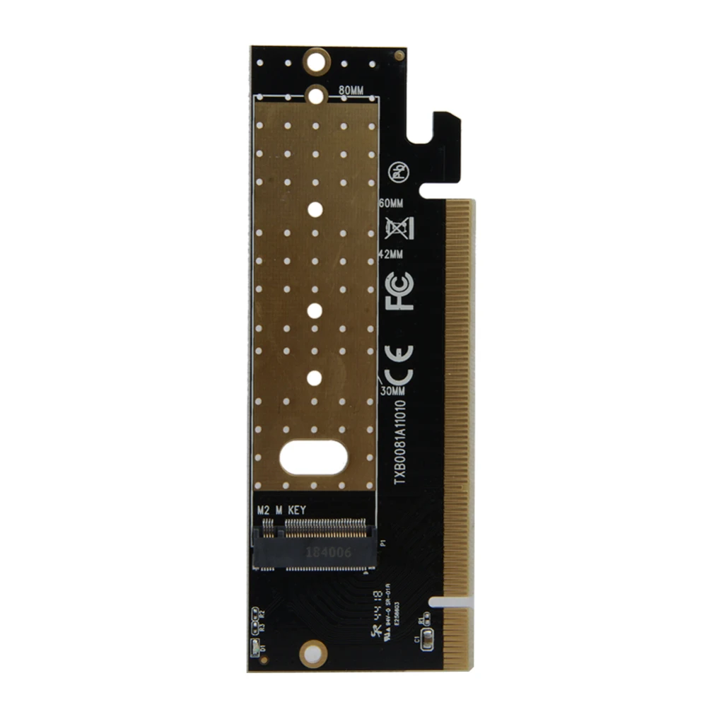 Лидер продаж адаптер M2 SSD для контроллера PCIE 3 0x16 м карта M Key интерфейс поддержка