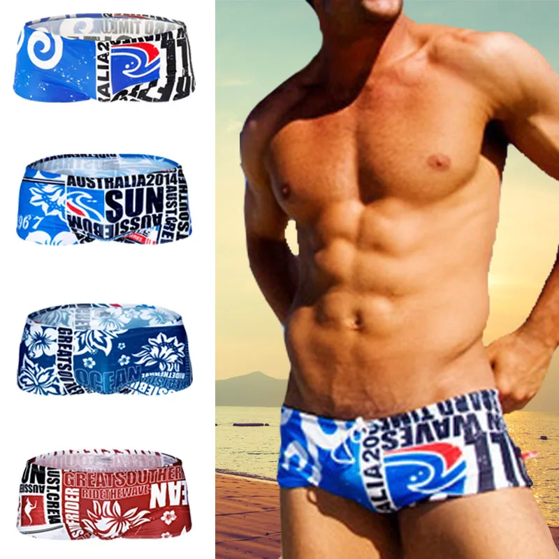

Sexy Swim Briefs Men's Swimming Trunks Spa Pool Beach Sexy Swimming Swim Trunks Low Waist Gay Briefs Swimwear Boxers