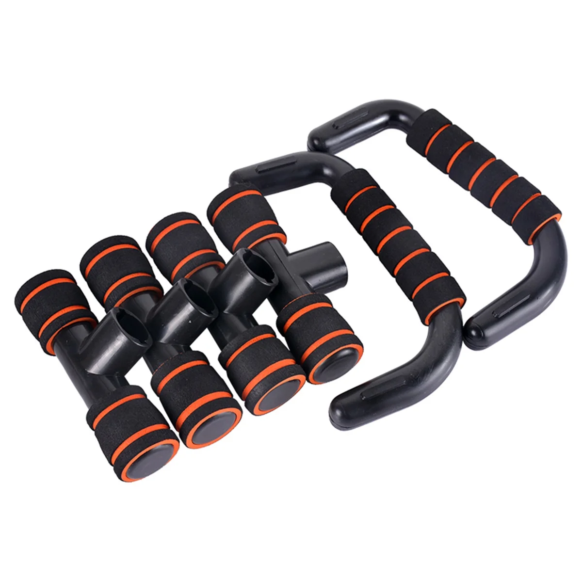 2 Pcs H I-shaped push-ups Fitness Equipment Men Women Comprehensive Exercise Workout Push-up Stands Body Building Training Gym