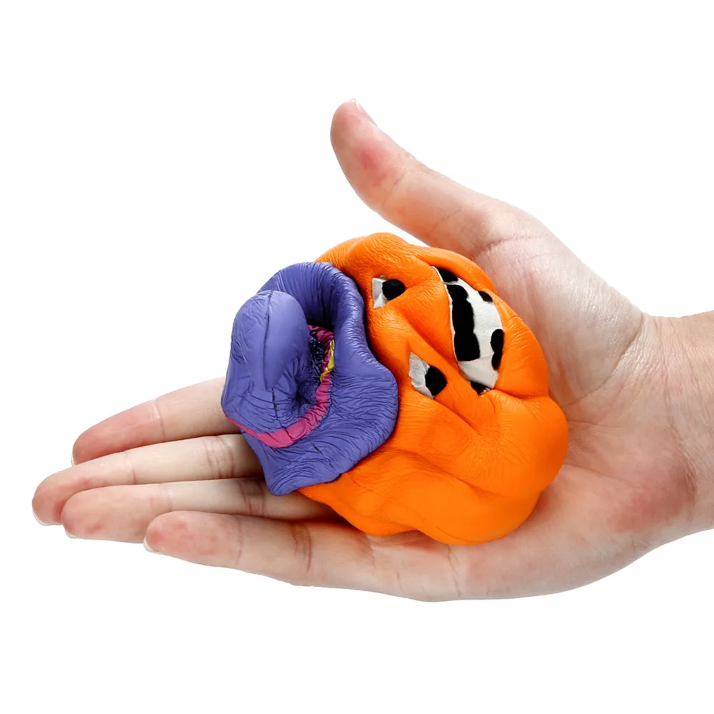 Новая горячая игрушка для Хэллоуина светящаяся Тыква медленно поднимающаяся фруктовая ароматическая игрушка-Антистресс игрушка антистресс@ 35