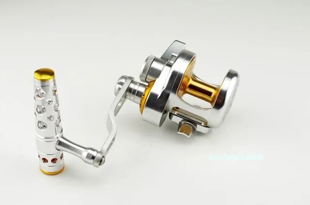 Cheap All Metal ST700LR Jigging Force Reel Jig Reels Boat Trolling Fishing Reel Sea Wheel Rustproof Casting Drum Reel