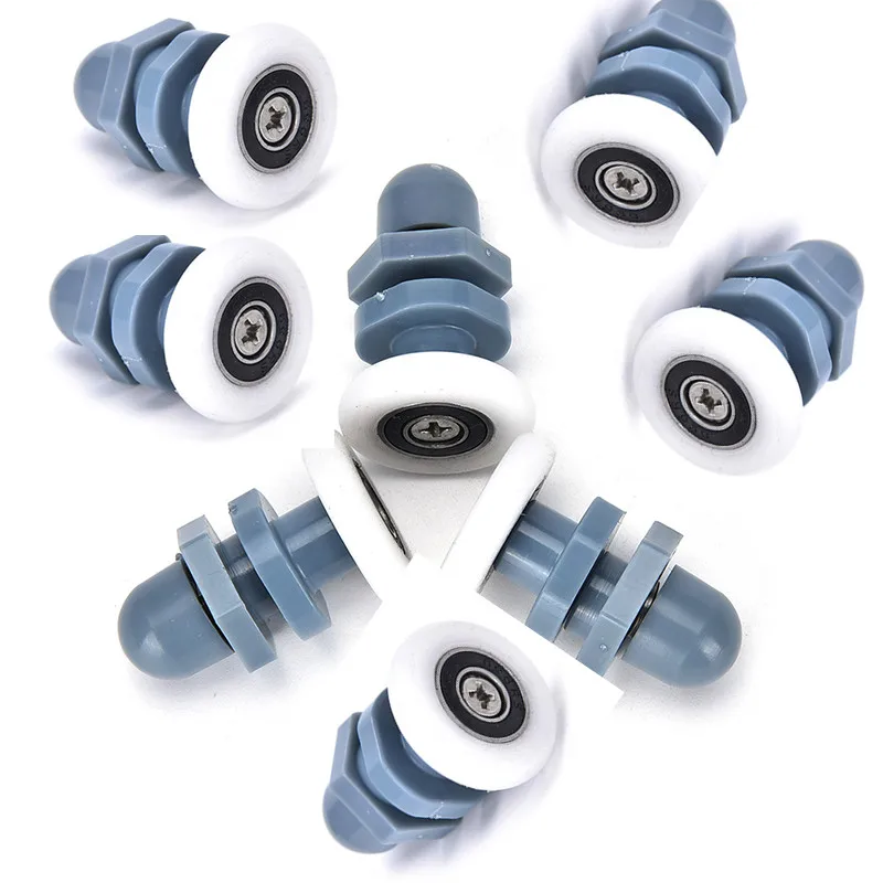 

8 PCS Shower Rooms Cabins Pulley &Shower Room Roller /Runners/Wheels/Pulleys Diameter 25mm