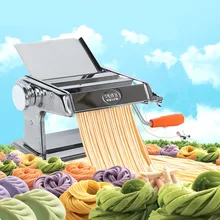 Лапша машина два ножа три ножа маленькая стальная лапша машина домашняя многофункциональная ручная лапша машина