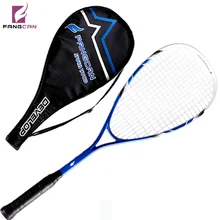 2 шт./лот FANGCAN FCSQ-01 алюминиевый карбоновый композитный сплав Сквош ракетка для первичных игроков со струной с крышкой