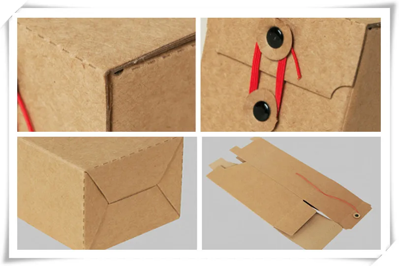 10 шт./партия-11 различных размеров в стиле ретро коробка из крафт-бумаги для чая/меда варенья Конфеты Мыло ручной работы подарочные коробки для упаковки