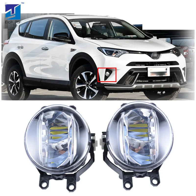 Для Toyota RAV4 Lexus одна пара 18 Вт светодиодный ные Противотуманные фары