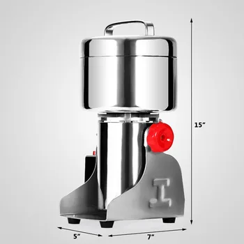 

Mophorn Grain Grinder Electric 750g Mill Powder Machine 25000RPM Mill Grinder Electric 2500W Grain Grinder Machine 50-300 Mesh