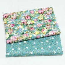 Хлопковая ткань Лоскутная Ткань метр тюль для мебели розовый цветок пиона 50*160 см D20