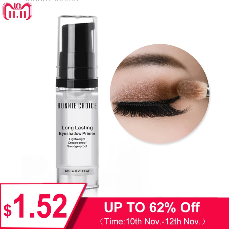 BONNIE CHOICE 6ml Eye Shadow Primer Make Up BONNIE CHOICE 6ml Eye Shadow Primer Make Up