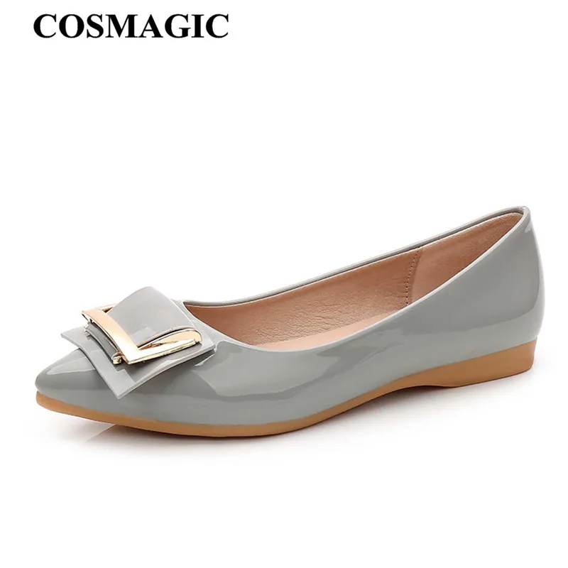 buckle ballet flats