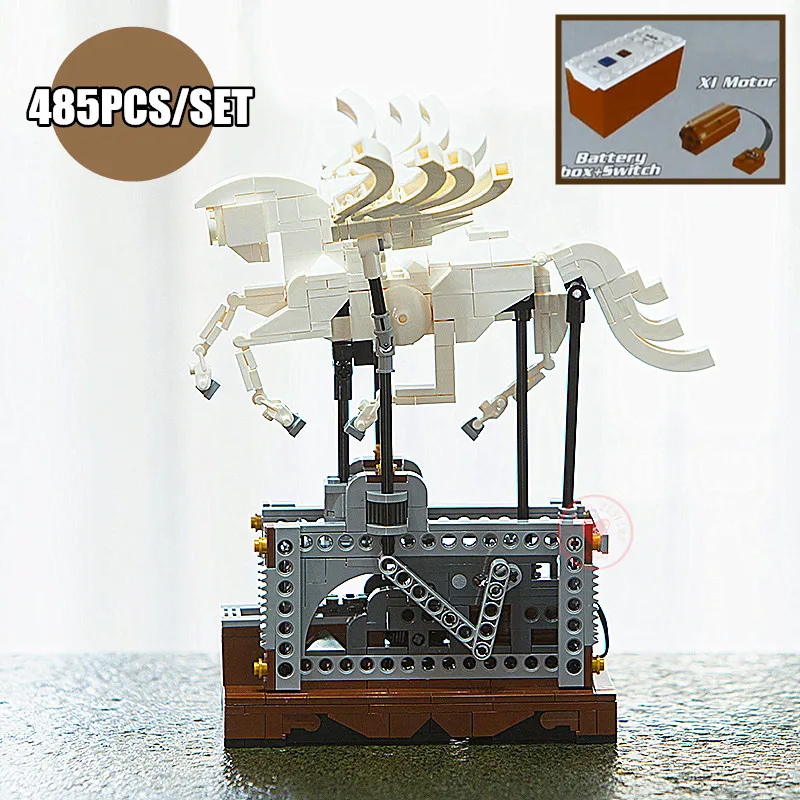 

New Technic Electric RC Pegasus Flying Horse fit legoings technic idea creative decoration Building Block Brick gift kid diy Toy