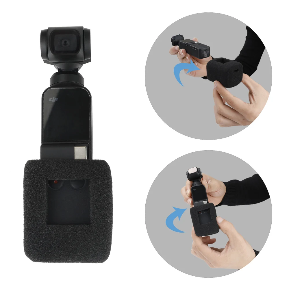 

Sponge Windproof Cotton Cover for DJI OSMO POCKET Handheld Gimbal Camera High Density Windshield Foam Noise Reduction Wind Case