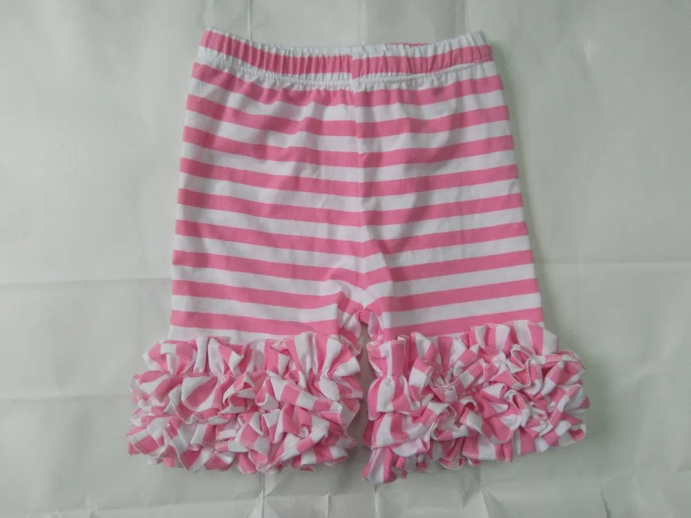 Kaiya Angel/ шорты с рюшами летние детские шорты в полоску с рюшами для девочек 6 см, украшение с рюшами