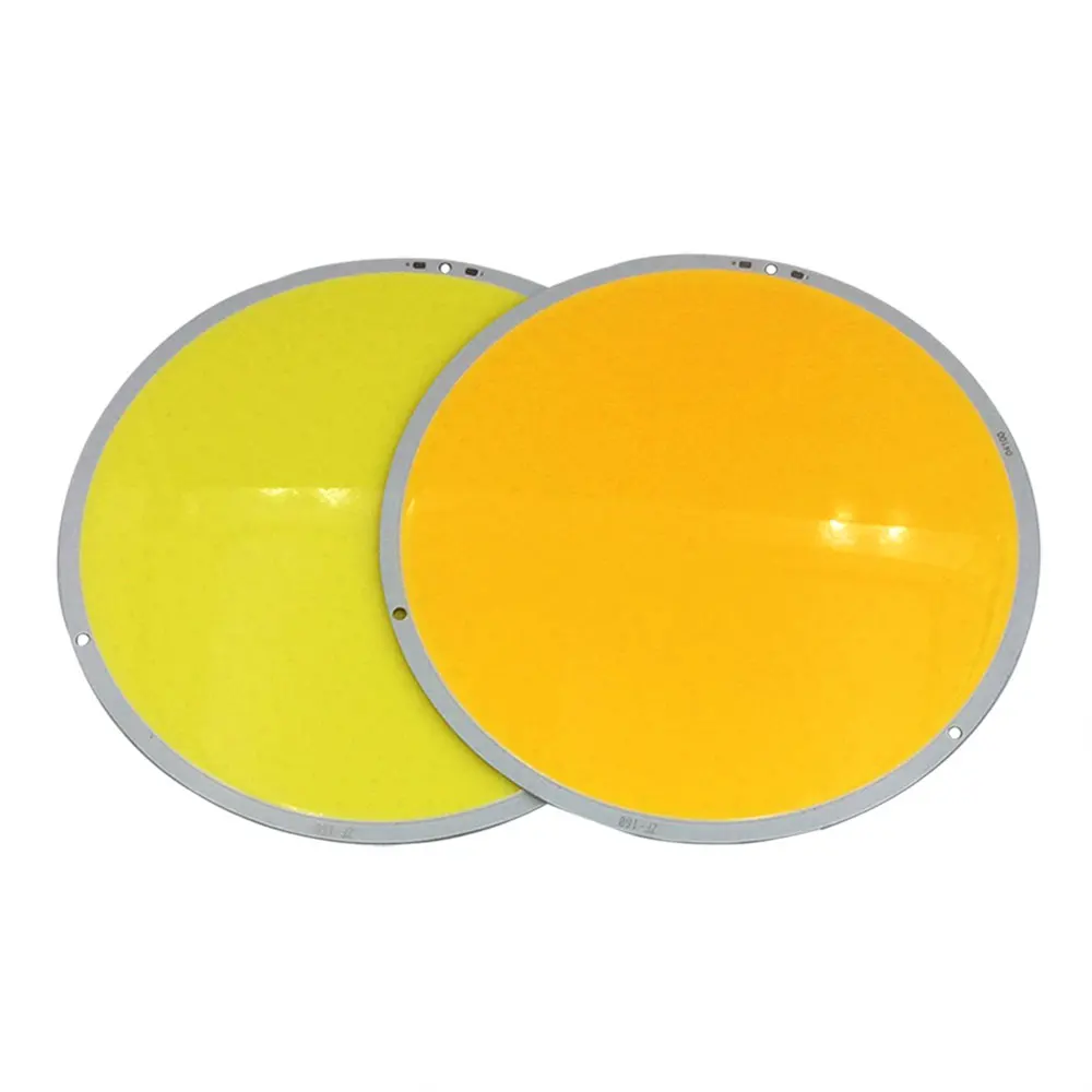 

Ultra Bright High Power Round COB LED Light 50W 200W Flip Chip On Board 6.3in 5.9in Diameter 12V COB Kit for DIY Car Bulb Lamp