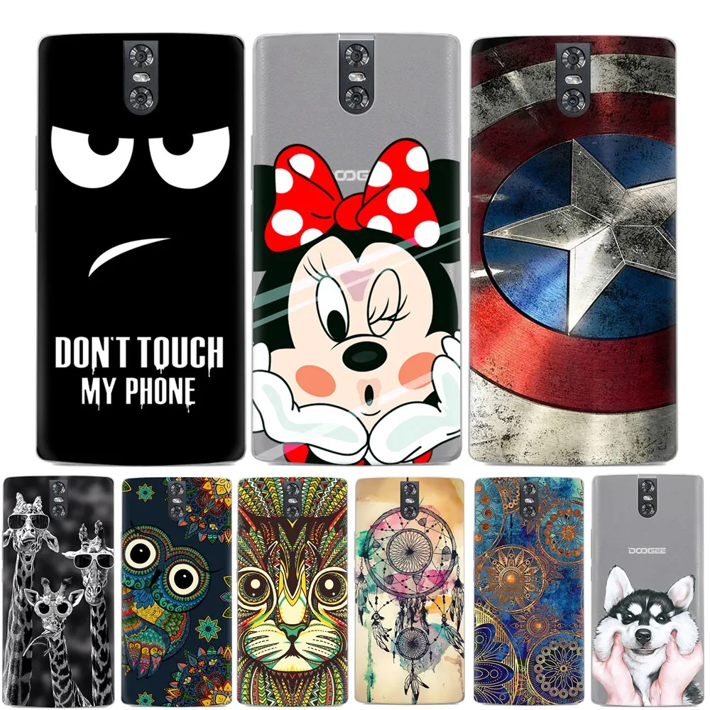 

For Coque Doogee BL7000 Case Luxury Cartoon TPU Case For fundas Doogee BL7000 Soft Silicone Phone Protective Back Cover