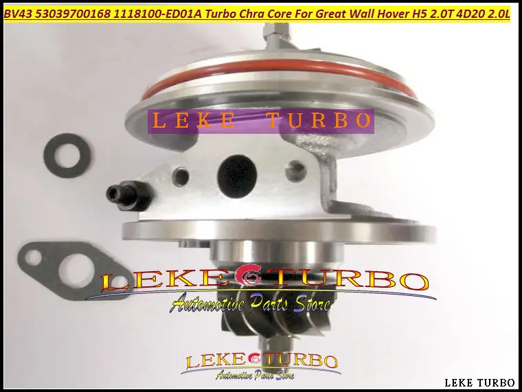 BV43 53039700168 53039880168 1118100-ED01A Turbine Turbocharger Cartridge Turbo Chra Core For Great Wall Hover H5 2.0T 4D20 (2)