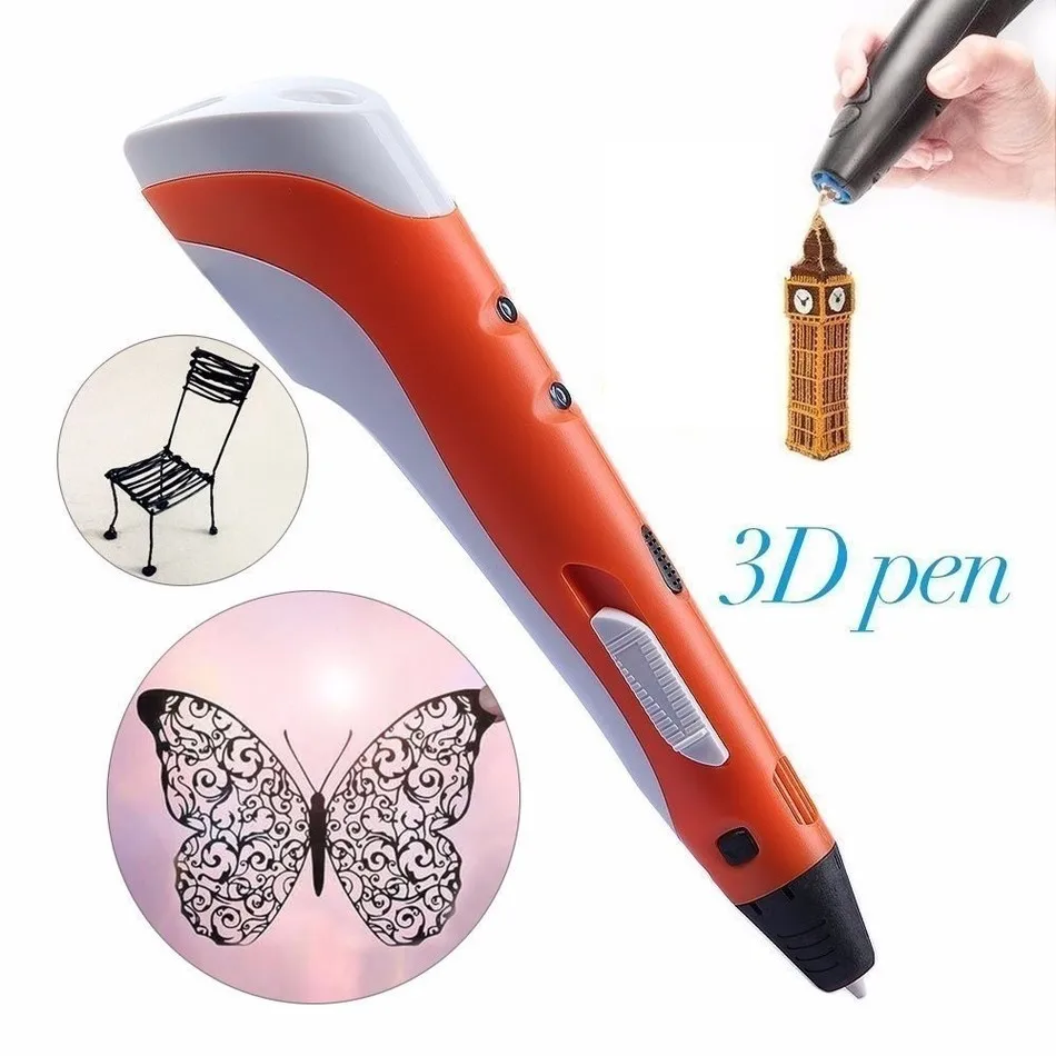 Самая стабильная 3D Ручка DIY 3d Ручка для принтера с 20 цветами 200 м PLA нитью искусство для детей Инструменты для рисования магазин при фабрике