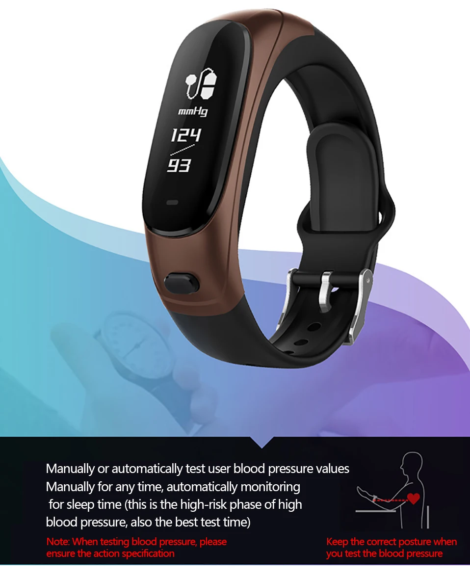 Smart band V08 Smart Watch Bracelet Waterproof Earphone Sensor Fitness Tracker Heart Rate Test  Smart Talk Band For Android ios (12)