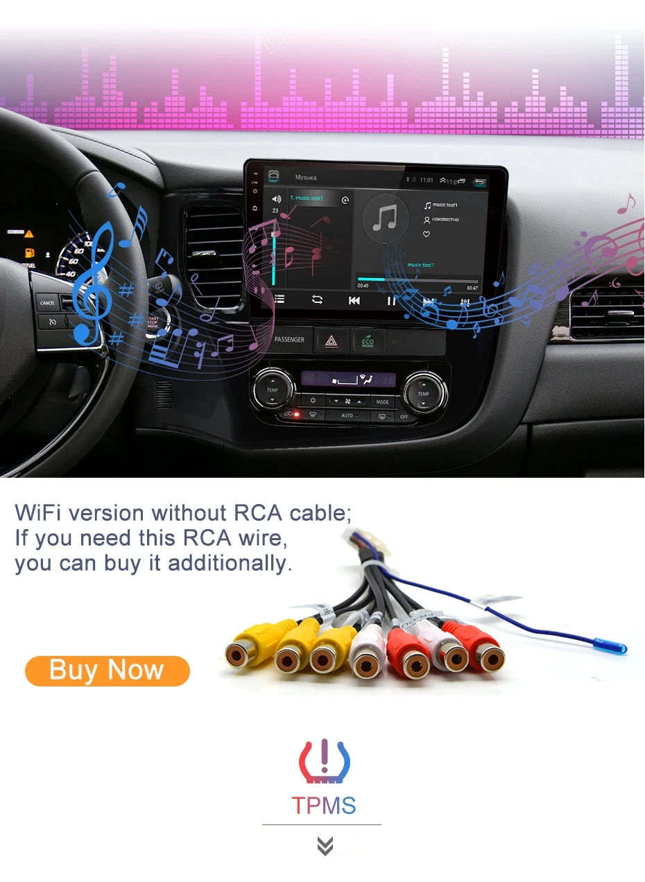 Top AWESAFE 2 din Android 8.1 Car DVD Player GPS for Mitsubishi Outlander 3 2012 2013 2014 2015 2016 2017 2018  Car Stereo Radio 12