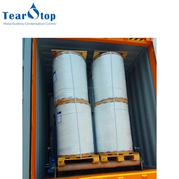 

Anti-condensation felt for metal roofing sheets 75g