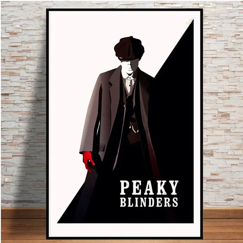 Peaky blinds Cillian Murphy ТВ-шоу художественный постер Картина Настенная картина домашний декор плакаты и принты - Цвет: 0002