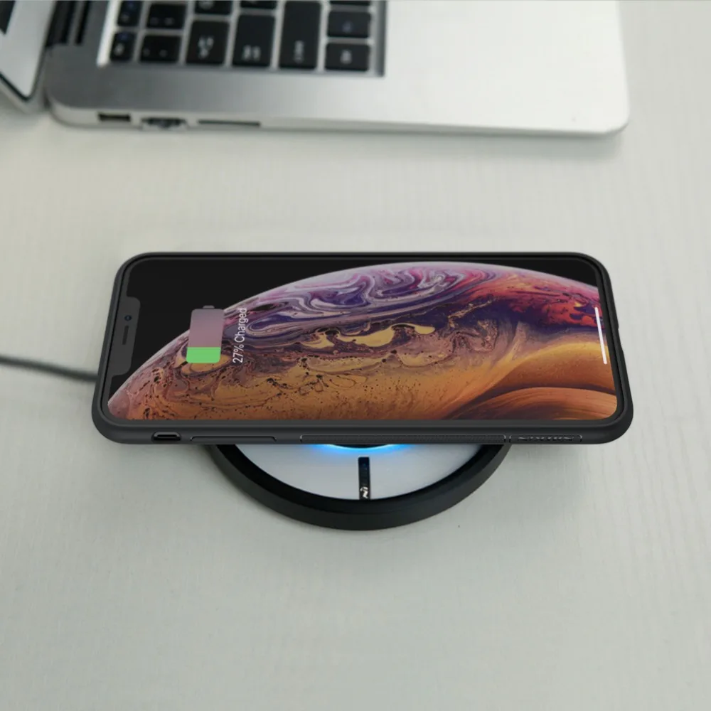 NILLKIN Магнитный Qi беспроводной зарядный чехол для iPhone XS Max чехол 6,5 ''для iPhone XR чехол 6,1''