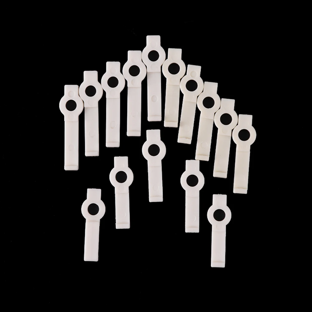 

10pcs/lot 8mm 10mm 12mm Fixing LED Strip Mounting Clip Connector For No Waterproof 3528 RGB LED Tape Light Bracket Clamp