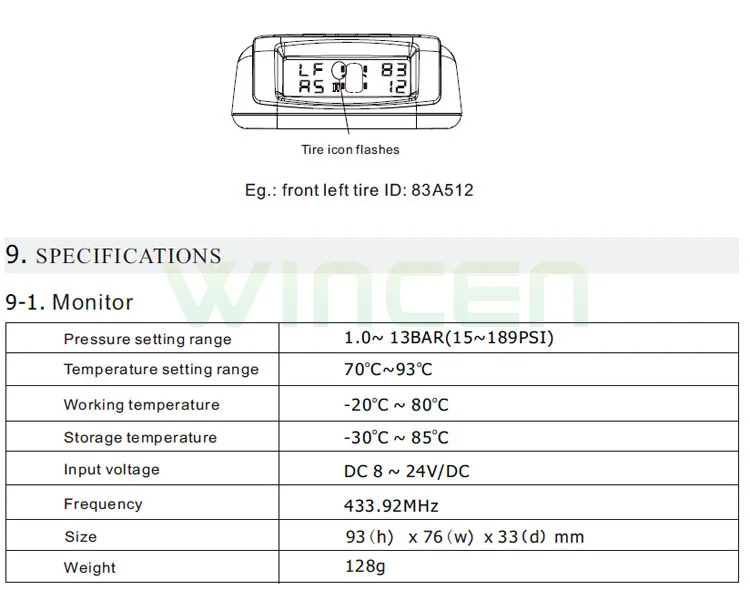 SOLAR CHARGE TPMS (15)