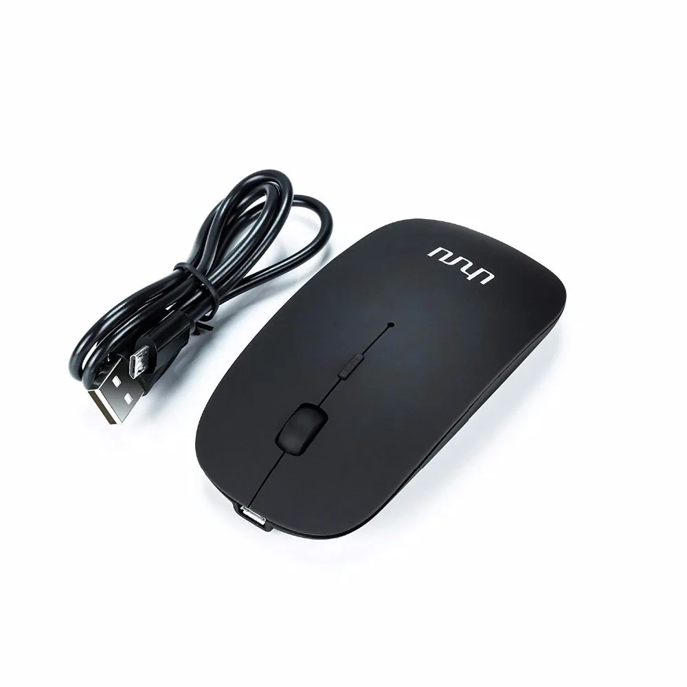 Беспроводная мышь UHURU перезаряжаемая Бесшумная оптическая с USB Bluetooth 3 0 1200DPI