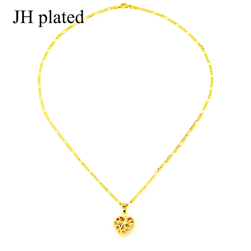 JHplated четыре дизайна модные ювелирные изделия подвеска ожерелье Золотая Аравия